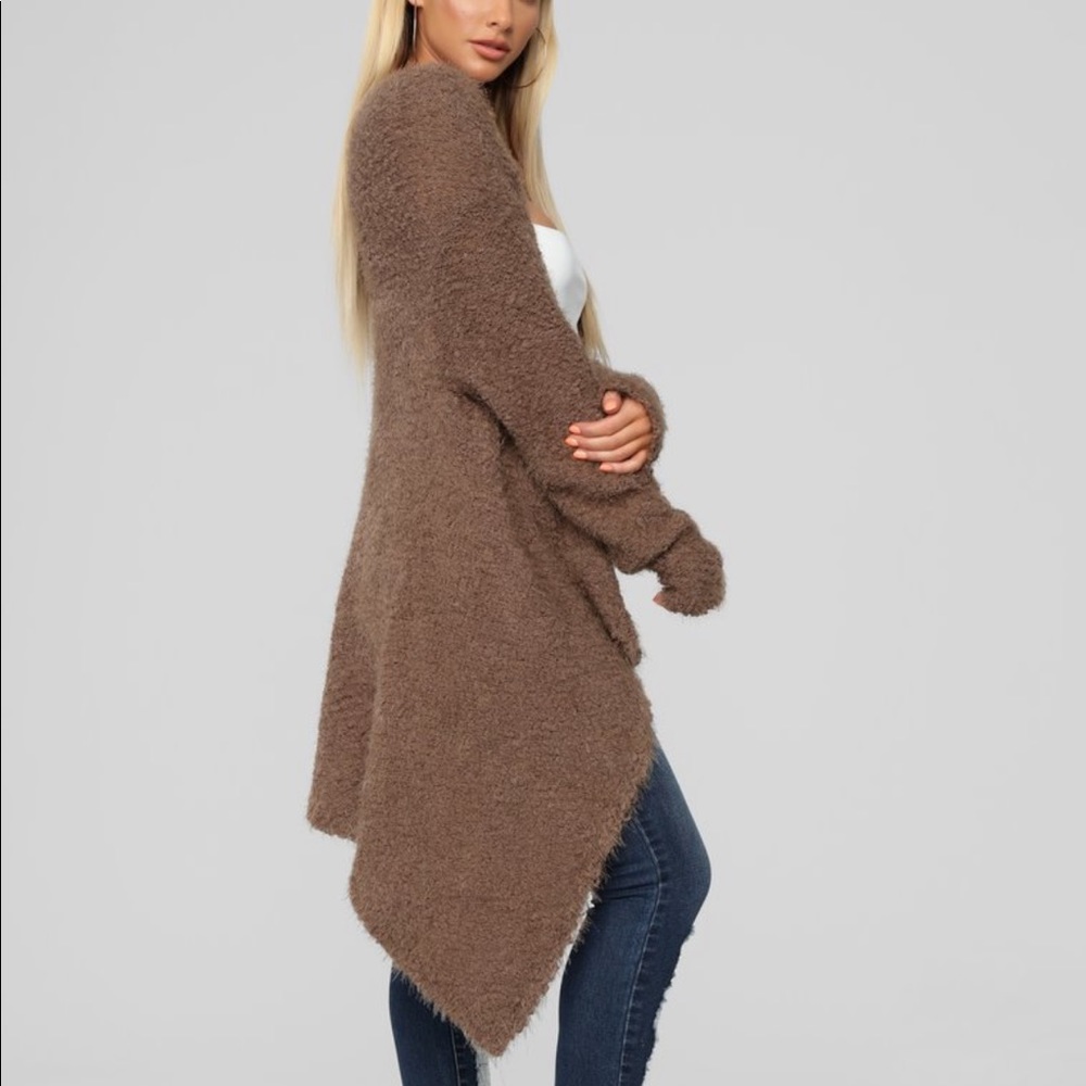 Fashion Nova Unconditional Love Cardigan - Mocha